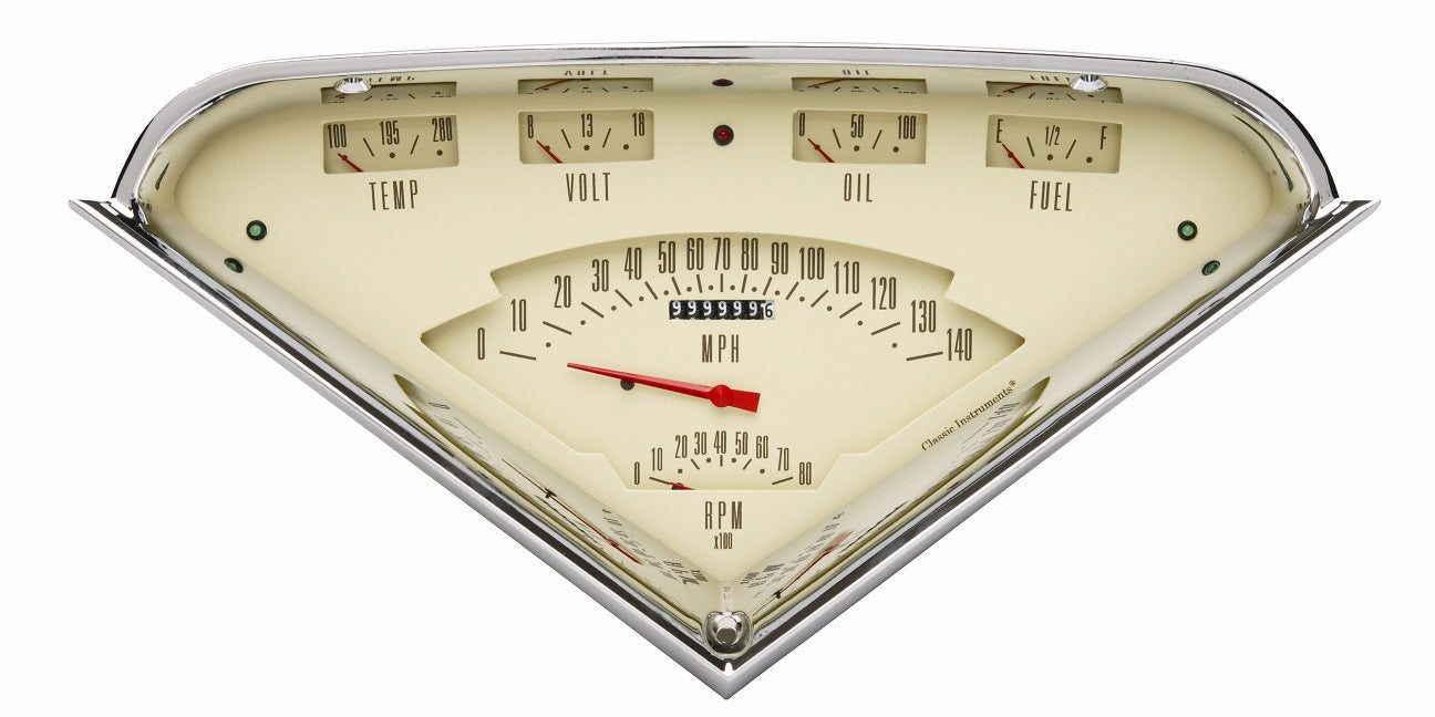 Classic Instruments TF01T-LS Classic Instruments Vintage Tan Tach Force Package