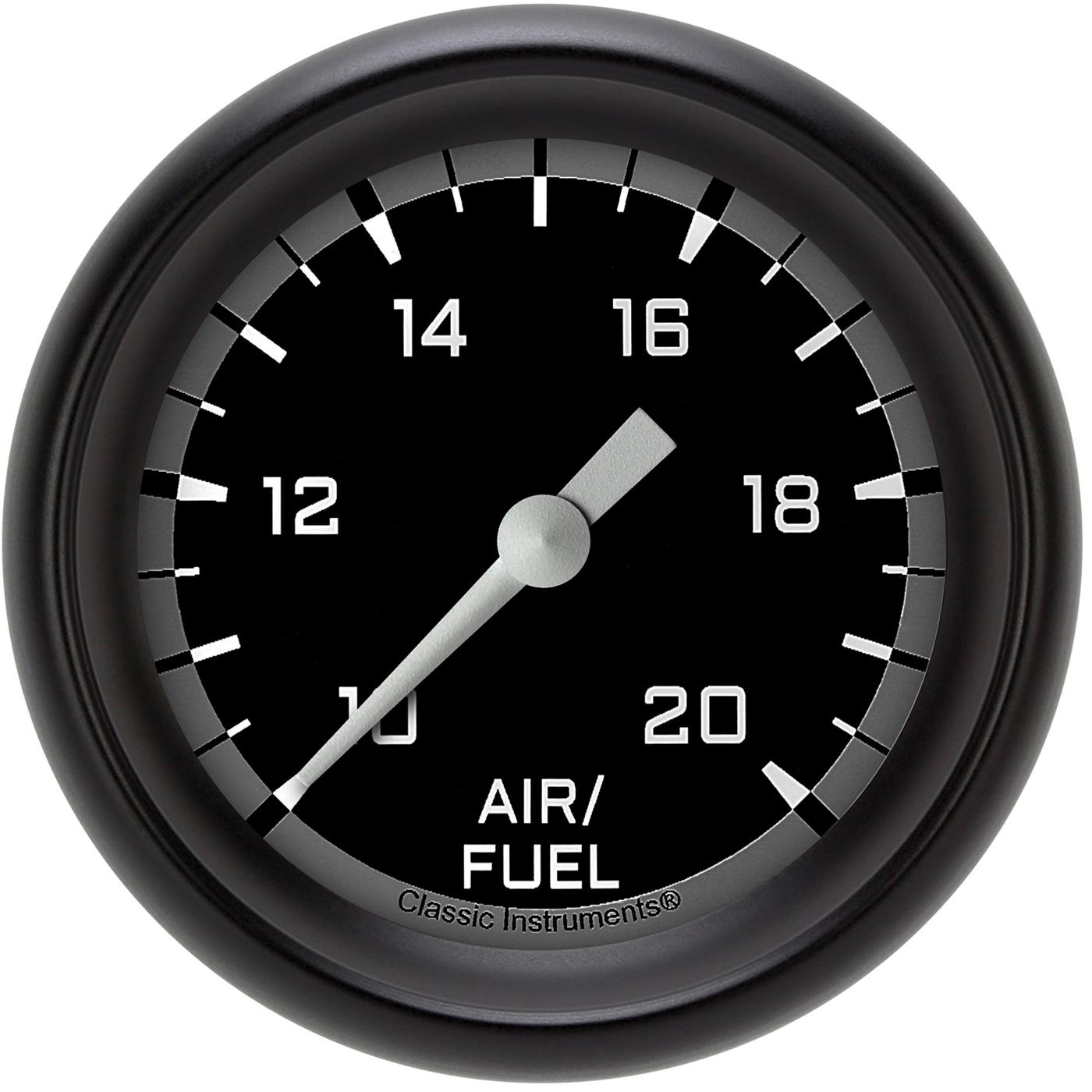 Classic Instruments AX194GBLF Autocross Gray 2 1/8" Air Fuel Ratio Gauge