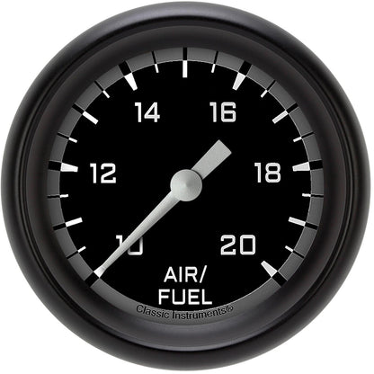 Classic Instruments AX194GBLF Autocross Gray 2 1/8" Air Fuel Ratio Gauge