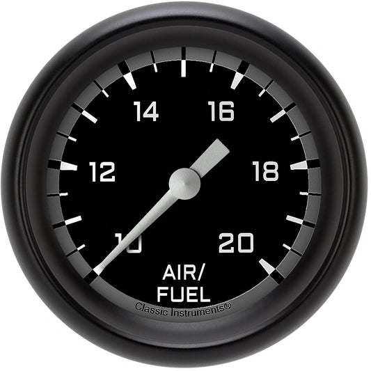 Classic Instruments AX194GBLF Autocross Gray 2 1/8" Air Fuel Ratio Gauge