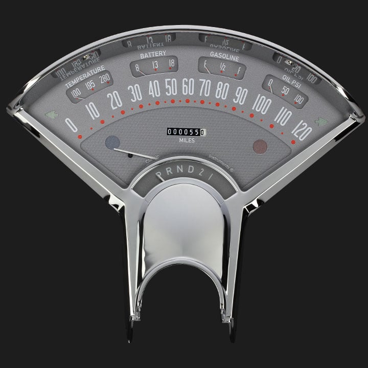 Classic Instruments Bel Era III Gray, Gear Selector No Overdrive - BET07G