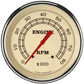 Classic Instruments VT71SLF Vintage - Tachometer 8K RPM 4-5/8"