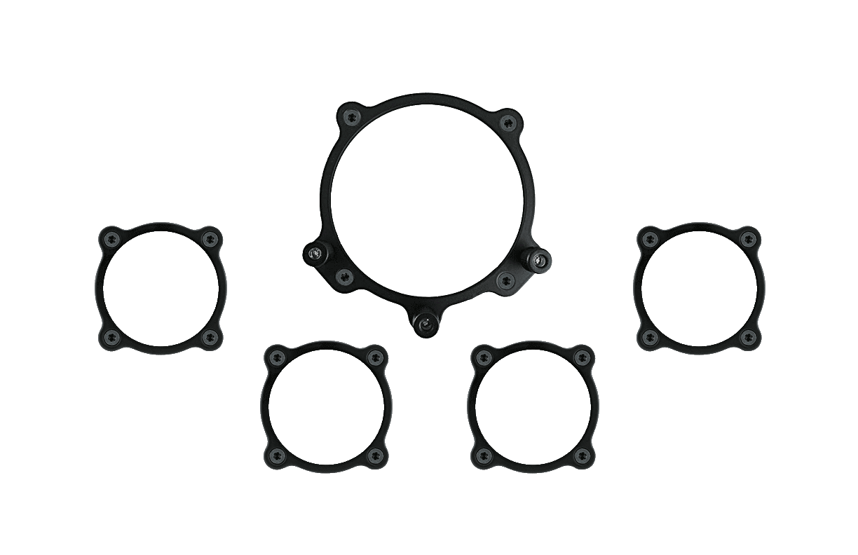 Classic Instruments CI-BZMA5GS Moal Bomber 5-Gauge Trim Bezel Set