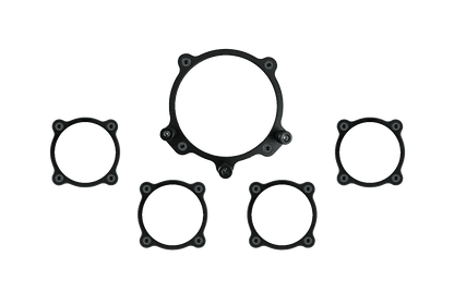 Classic Instruments CI-BZMA5GS Moal Bomber 5-Gauge Trim Bezel Set