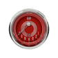 Classic Instruments V8RS06SHC V8 Red Steelie - Gear Indicator Gauge w/ Overdrive 2-1/8"