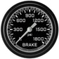 Classic Instruments AX367GBLF Autocross Gray 2 5/8" Brake Pressure Gauge