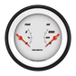 Classic Instruments VS72WBLF Velocity White - Dual Gauge Oil & Fuel (240-33 OHM)