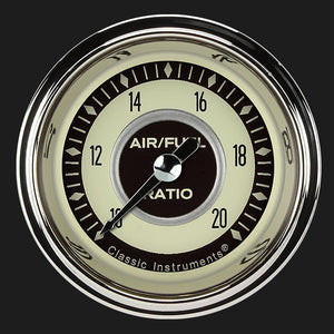 Classic Instruments NT194SHC Nostalgia VT 2 1/8" Air Fuel Ratio Gauge