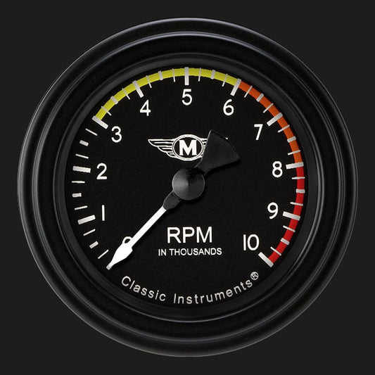 Classic Instruments MA183BLF Moal Bomber 2-1/8" Tachometer