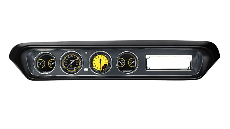 Classic Instruments PC64AXY05 AutoCross Yellow 1964-65 GTO