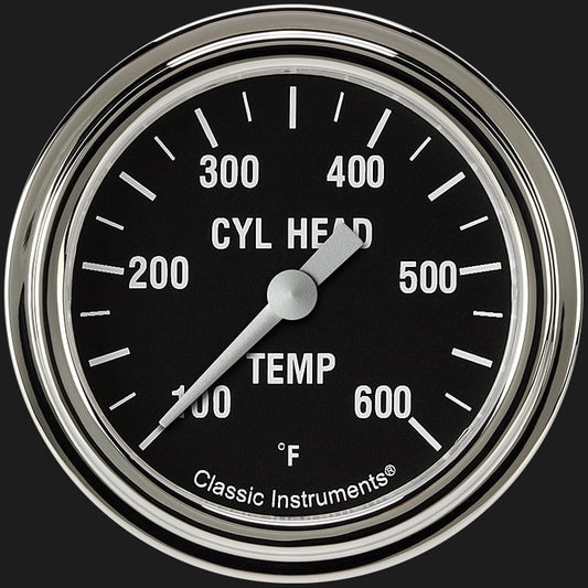 Classic Instruments HR397SLF Hot Rod 2 5/8" Cylinder Head Temp. Gauge