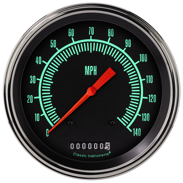 Classic Instruments GS56SLF G-Stock - Speedometer Gauge 4-5/8"