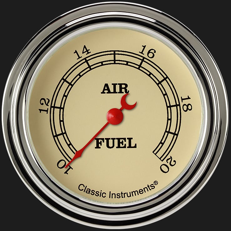 Classic Instruments VT394SLF Vintage 2 5/8" Air Fuel Ratio Gauge