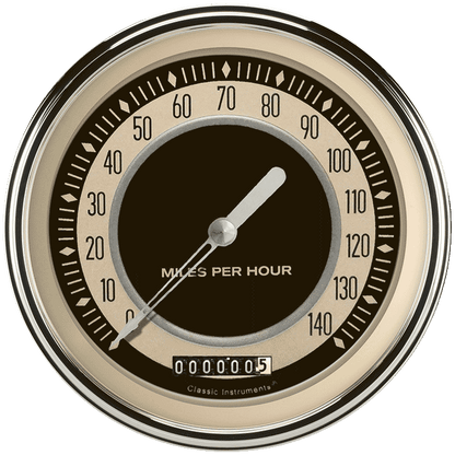 Classic Instruments NT56SLC Nostalgia VT - Speedometer Gauge 4-5/8"