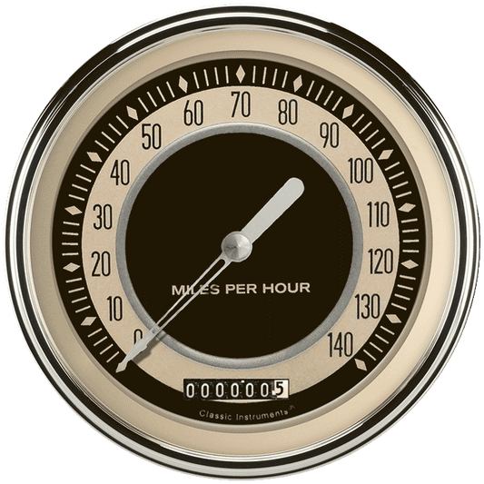 Classic Instruments NT56SLC Nostalgia VT - Speedometer Gauge 4-5/8"