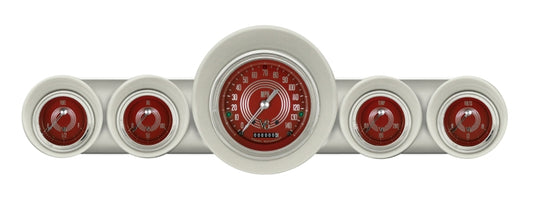 Classic Instruments CH59V8RS54 V8 Red Steelie 1959-1960 Full-size Chevy