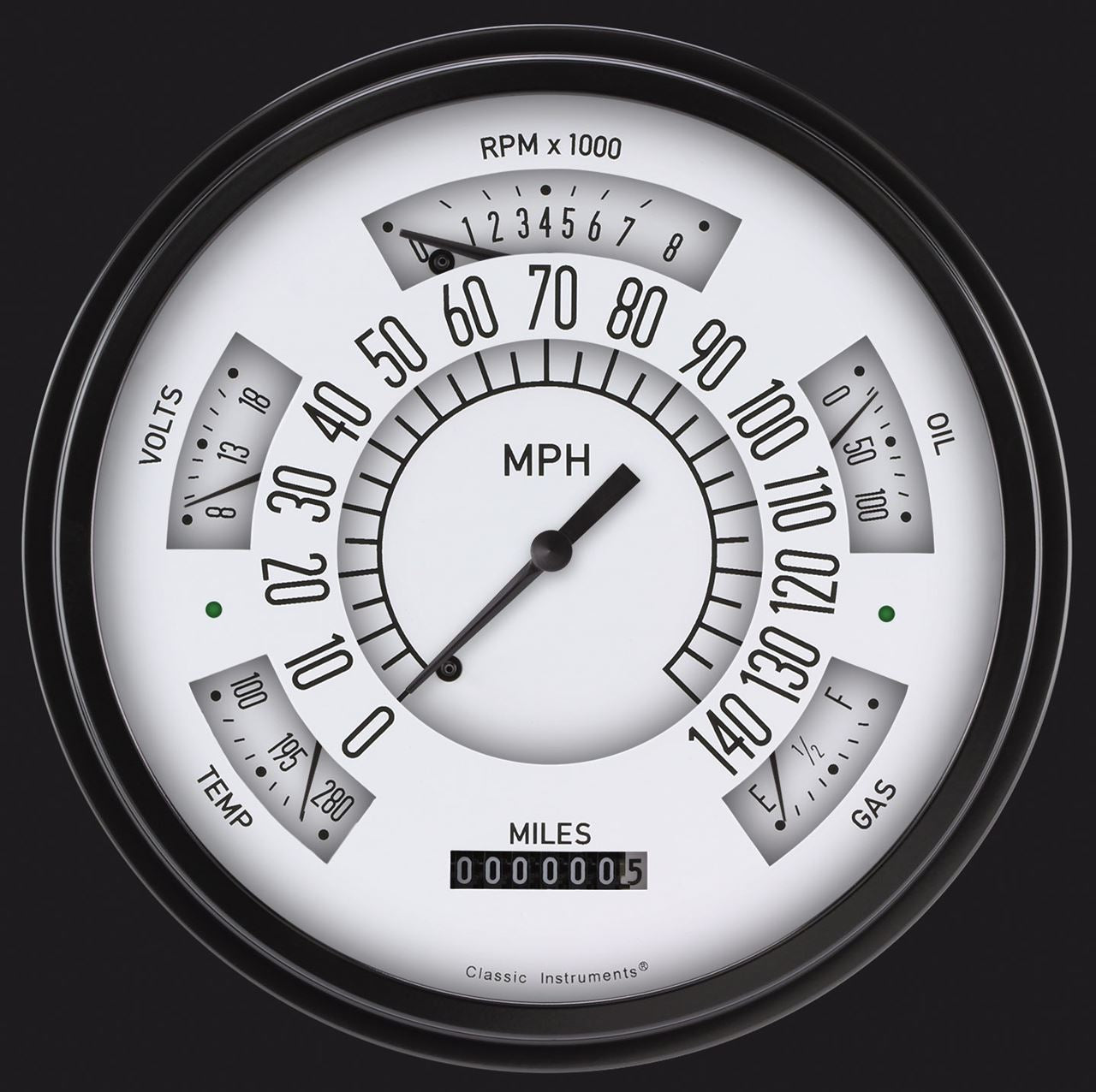 Classic Instruments CH49W 1949-50 Chevy Car Package