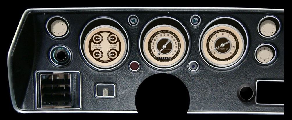 Classic Instruments CV70NT Nostalgia VT 1970-72 Chevelle SS Package