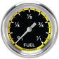 Classic Instruments AX309YAPF Autocross Yellow 2 5/8" Fuel Gauge