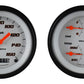 Classic Instruments VS02WBLF Velocity White - 2 Gauge Set 3-3/8" Speedo & 3-3/8" Quad