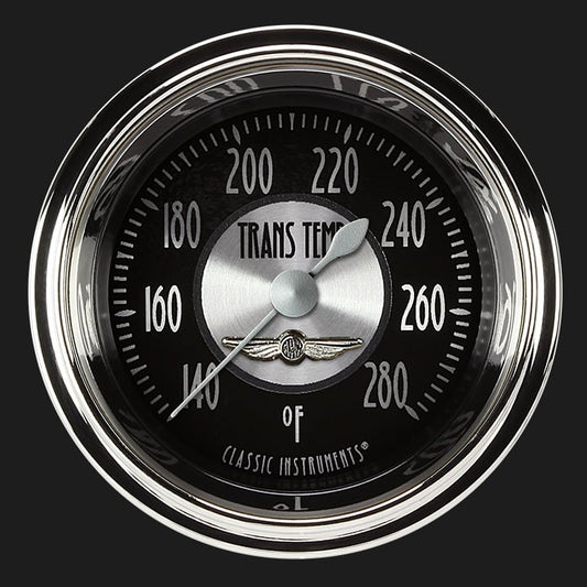 Classic Instruments AT127SHC American Tradition - Transmission Temp Gauge Full Sweep 2-1/8"