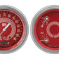 Classic Instruments CH51V8RS52 V8 Red Steelie 1951-52 Chevy Car Package