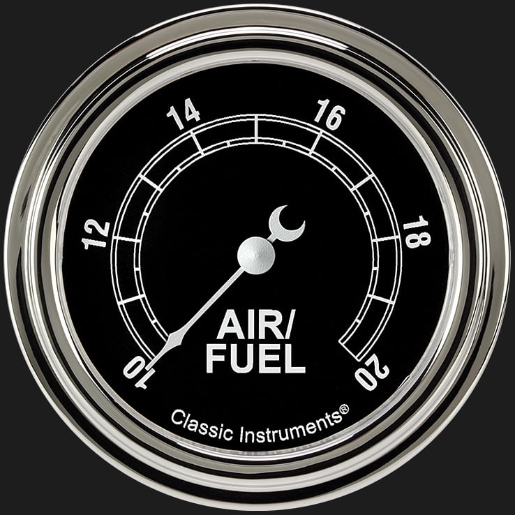 Classic Instruments TR394SLF Traditional 2 5/8" Air Fuel Ratio Gauge