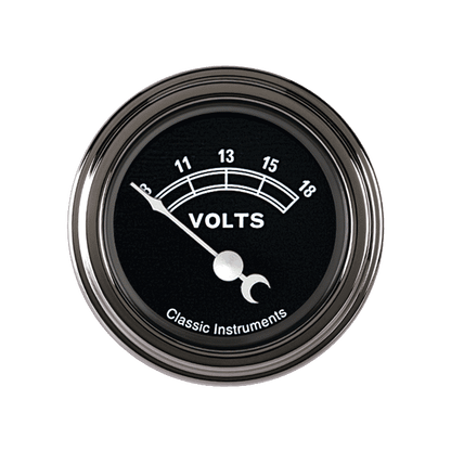 Classic Instruments | TR30SLF | Traditional - Volt Gauge 2-1/8"