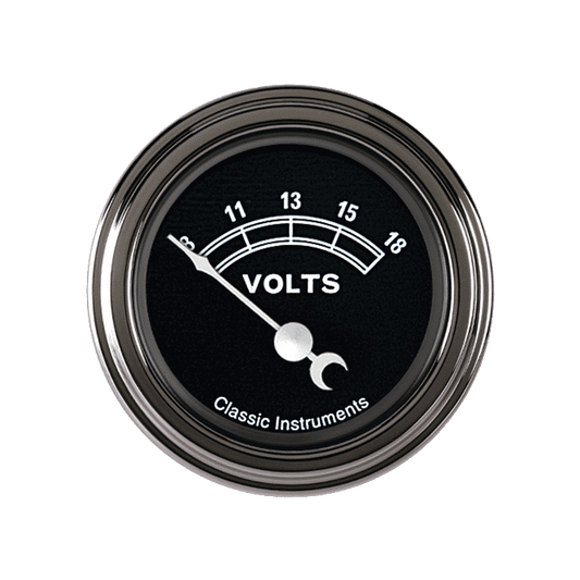 Classic Instruments TR30SLF Traditional - Volt Gauge 2-1/8"