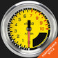 Classic Instruments AX383YAPF AutoCross Yellow 2 5/8" Tachometer