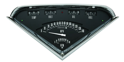 Classic Instruments | TF01B-LS | Instruments Hot Rod Black Tach Force Package