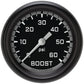 Classic Instruments AX343GBPF Autocross Gray 2 5/8" Boost Gauge, 60 psi