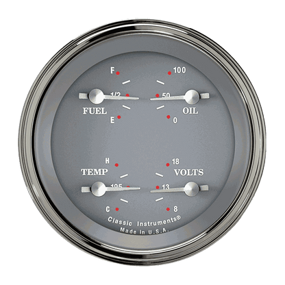 Classic Instruments SG79SLF SG 3-3/8" Quad fuel 0
