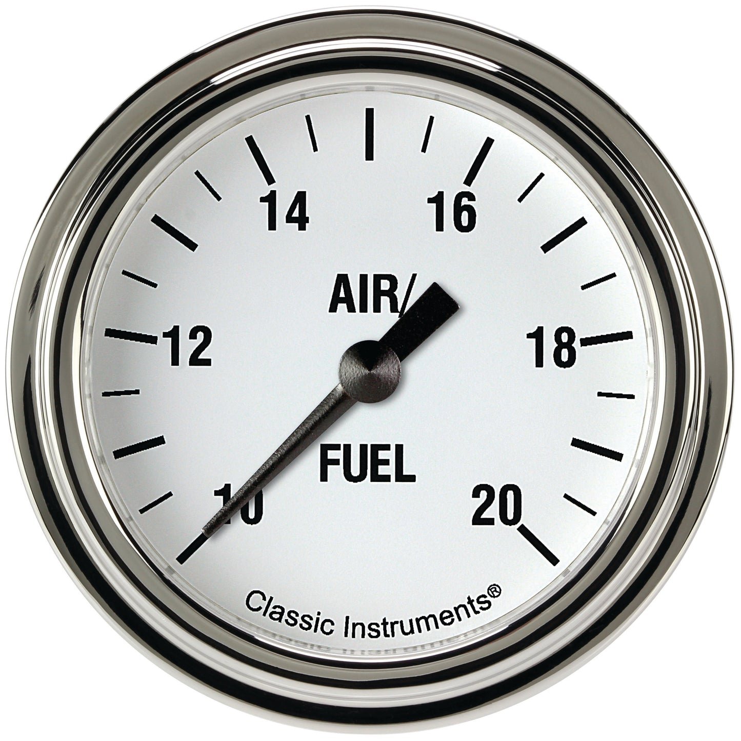 Classic Instruments WH394SLF White Hot 2 5/8" Air Fuel Ratio Gauge