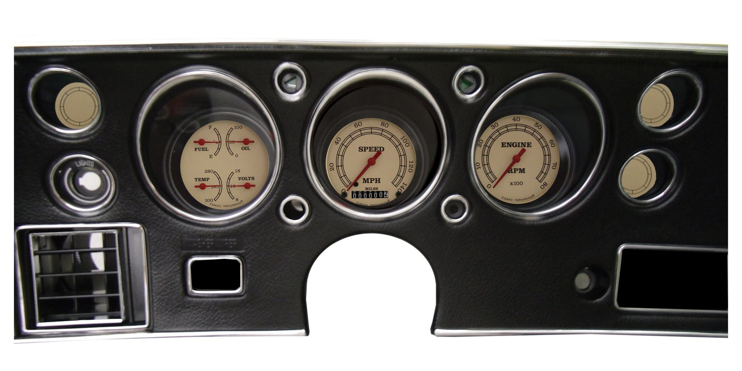 Classic Instruments CV70VT Vintage 1970-72 Chevelle SS Package