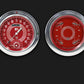 Classic Instruments CT54V8RS62 V8 Red Steelie 1954-55 Chevy Truck Gauge Package