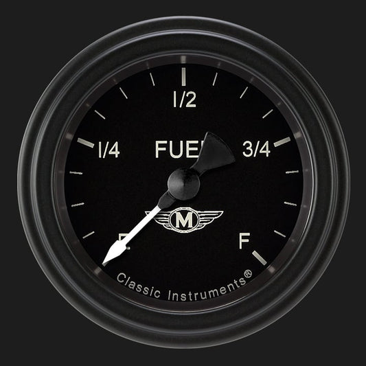 Classic Instruments MA109BLF Moal Bomber - Programmable Fuel Gauge 2-1/8"