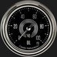 Classic Instruments V8SR381SLC V8 Speedster 2 5/8" Oil Pressure Gauge