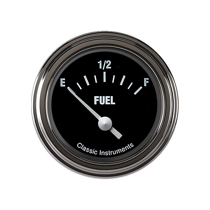 Classic Instruments CIHR14SLF Hot Rod - Fuel Gauge 0-30 OHM 2-1/8"