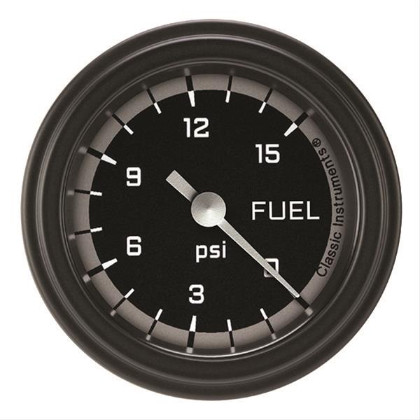 Classic Instruments AX145GBLF Autocross Grey w/ Black Bezel 2-1/8" Full Sweep