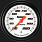 Classic Instruments VS329WBLF Velocity White 2 5/8" Stock Eliminator Temp. Gauge