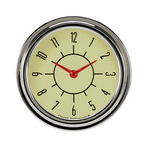 Classic Instruments SX92TSLF 6-Pack Matching Tan 2 5/8" Clock