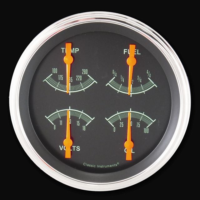 Classic Instruments GS78SLF G-Stock 4 - 5/8" Quad fuel 0