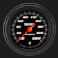 Classic Instruments VS129BBLF Velocity Black 2 1/8" Stock Eliminator Temp. Gauge