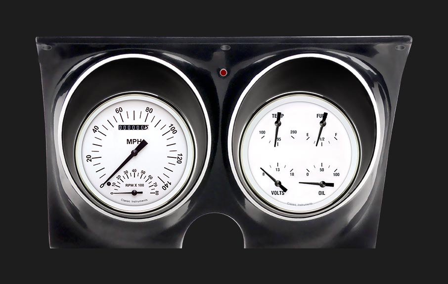 Classic Instruments CAM67WH White Hot 1967-68 Camaro Package
