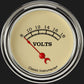 Classic Instruments VT230SLF Vintage 2 5/8" Volt Gauge