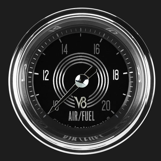 Classic Instruments V8SR194SHC V8 Speedster 2 1/8" Air Fuel Ratio Gauge