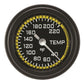 Classic Instruments AX129YBLF Autocross Yellow 2 1/8" Stock Eliminator Temp. Gauge