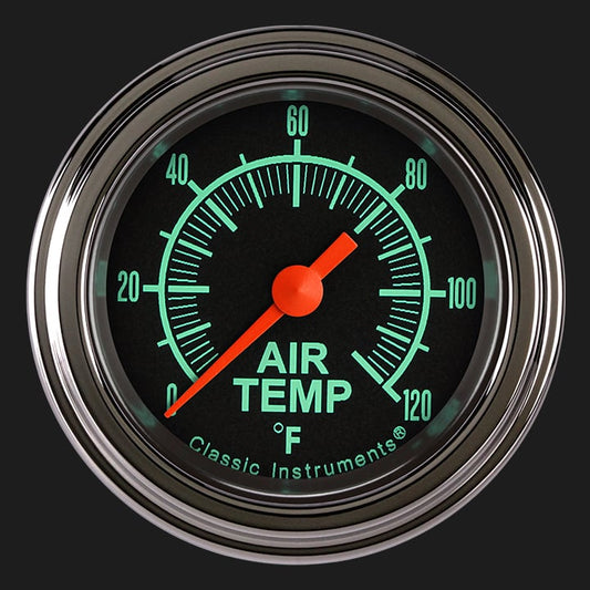 Classic Instruments GS199SLF G/Stock 2 1/8" Outside Air Temp. Gauge