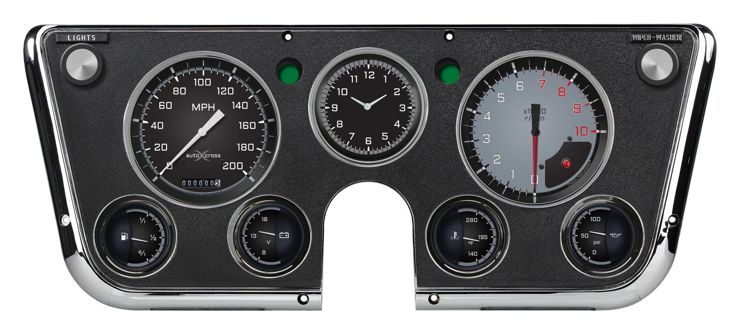 Classic Instruments CT67AXG-LS Classic Instruments Autocross Gray